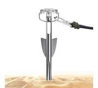 Ancres de sable,Acier Inoxydable Antirouille - Ancre de sable pour bateau | pour les petits bateaux, kayaks de pêche, pontons, canoës, radeaux, tentes de plage, sports nautiques en plein air