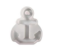 Ancres Porte-clés Moules en silicone Pendentifs Moules Castings Bijoux Résine époxy Ancres Porte-clés Ornement Pendentifs Résine époxy