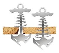 Ancres Terrasse et Quai Accessoires De Camping Coupe-Vent avec Ressort | Piquets Terrasse Et Sardines Tente Arête Poisson Pour Tout Mobilier Auvent Jardin Espace De Jeux Quai Et Sol Extérieur