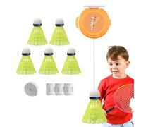 Ancsttu Aide à l'entraînement au Badminton, entraîneur de pour Un Seul Joueur de Badminton | Entraîneur de Swing de Raquette de | Kit d'entraînement Unique de, entraînement