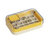 Ancsttu Bac À Glaçons Pour Congélateur | Moule En Silicone À Démoulage Facile - Conteneur à Glaçons,Pour La Maison, Les Aliments, Les Boissons, Le Whisky, Le Café, L'Eau, Les Cocktails, Le