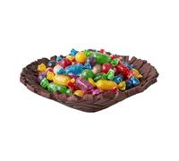 Ancsttu Bol à Fruits pour Plan de Travail | Décoration de Table en Résine Nid d'Oiseau - Assiette à Bonbons Abstraite,pour Appartement Table à Manger Fête Buffet Vacances Réunion Familiale Mariage