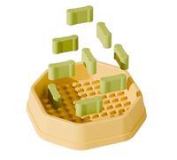 Ancsttu Bol de Nourriture pour Chien à Alimentation Lente,Mangeoire Anti-Étouffement | Gamelle pour Chiots - pour Chiens Et Chiots De Toutes Tailles Alimentation Et Eau Manger pour Chats Et Chatons