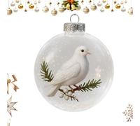 Ancsttu Boules de Noël Oiseaux - Décorations De Fêtes Artificielles Portables | Ornements De Boules d'oiseaux Faux | pour Dortoir Appartement Chambre Noël Fête Anniversaire Soirée