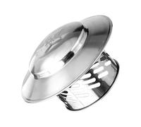 Ancsttu Chapeau De Cheminée | Couvercle Rond Anti-Pluie D'Évacuation,Chapeau Pour Conduit Du Poêle À Bois Avec Grille,Pour Tuyau De Poêle Extérieur Chauffe Eau Usine Maison Maçonnerie Poêles