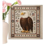 Ancsttu Coffret de Broderie pour Adultes - Coffret de Broderie Colibri avec Motif Floral - Set de Création de,convient aux Débutants et Adultes pour Loisir Créatif Vacances Maison et Famille