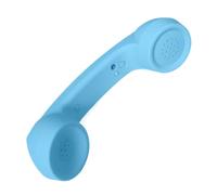 Ancsttu Combinaison pour Téléphone Mobile,Rechargeable avec Protection Anti-Radiations,Style Téléphone Récepteur De Ligne Fixe avec Poignée - pour Bureau Salon École Hôpital Bureau À Domicile Cuisine