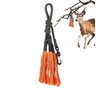 Ancsttu Corde Coton pour Frottis de Chasse au Cerf, Effilocheurs de Traînée d'Odeur pour Cerf, Effilocheurs Leurres Portables pour Création de Sentiers Observation Nature Photographes Faune