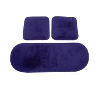 Ancsttu Coussin de Voiture,3 Pièces en Peluche pour Sièges Et Arrière Épais Et Chaud,Coussin de Conduite - pour Voiture Camion Véhicule Confort Hiver Noël Voyage Long Trajet Assis