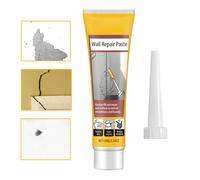 Ancsttu Enduit Pour Fissures Murales,100g Mastic de Réparation à Séchage Rapide pour Entretien | Pâte De Réparation Pour Plafond - Pour Salon Chambre Salle De Bain Balcon Sous-Sol Garage Abri De