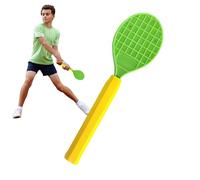 Ancsttu Entraîneur De Tennis - Aide D'entraînement Pour Le Poignet Et Le Swing De Tennis,Accessoires De Raquette Portables Pour L'Entraînement Des Coups Droits, Revers, Volées Et Services En Intérieur