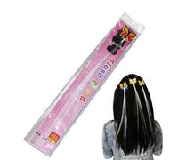 Ancsttu Extensions de cheveux à LED en forme de fée - Barrettes Flash - Pince à cheveux pour femmes et filles