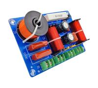 Ancsttu Filtre de Fréquence 3 Voies,Filtre Crossover pour Haut-Parleur Audio Portable - Diviseur Fréquences Multivoies Compact Haute Puissance pour Réparation Maintenance Systèmes Son & Audio Clarté