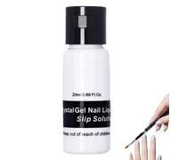 Ancsttu Gel de gel à ongles, gel d'extension des ongles,20 ml de vernis à ongles à séchage rapide liquide de lissage - Portable manucure gel constructeur adapté aux salons manucure art