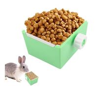 Ancsttu Hamster Feeder, Hamster Food Bowl,Traité et Distributeur d'eau réparables | Bol de Nourriture à Cage de Hamster réparateur pour gerbilles, Souris, Chiots et Autres Petits Animaux