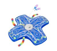 Ancsttu Jouets Interactifs pour Chats,Grattoir Automatique Silencieux À Leurres Mobiles Cachés | Jouets Interactifs Chats - pour Noël Anniversaire Halloween Jeu Exercice Divertissement Dressage