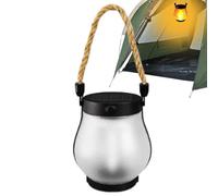 Ancsttu Lanterne Solaire Extérieur, Lanterne Étanche Vacillante Sans Flamme, Lumière Décorative Étanche Pour Jardin Terrasse Allée Extérieur Camping Fête Arrière-cour