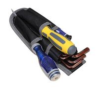 Ancsttu Petite Sacoche À Outils | Petit Étui avec Clip Métallique,Pochette À Outils De Ceinture - pour Hommes Femmes Électricien Charpentier Mécanicien Technicien Travail Construction Tournevis Clé