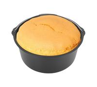 Ancsttu Plat de Cuisson pour Friteuse Sans Huile,Moule À Gâteau Anti-Adhésif Pour Friteuse À Air | Accessoires de Cuisine Grade Alimentaire pour Pizzas Génoises,Pour Pain, aux Œufs,