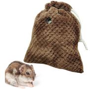 Ancsttu Pochette de Liaison Sugar Glider - Cage en Coton Chaud Sugar Glider - Sac de Transport Confortable avec Cordon de Serrage et Ventilation Respirante pour écureuils cochons d'Inde