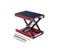 Ancsttu Pont élévateur de moto | Cric ciseau avec plate-forme large | Pont élévateur compact lourd avec blocage rapide pour garage, ATV, atelier, entretien