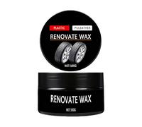 Ancsttu Pour Pneus - Formule Puissante 100 g avec Éponge,Crème Nettoyante Pour Jantes De Voiture - pour Allée, Cour, Garage, Extérieur, Usine, Atelier de Réparation, Détail