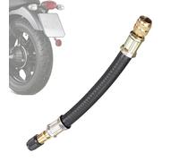 Ancsttu Prolongateurs de Valve,Flexible d'Extension pour Gonflage,Prolongateur de Tige de Valve Rotatif pour Véhicule Tourisme Moto Caravane Voiture Remorque Poussette Camion SUV | Moto Véhicule
