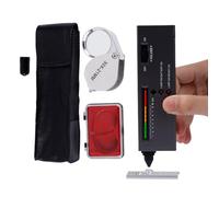 Ancsttu Testeur De Gemmes Pour Toutes Les Pierres | Stylo De Test Portable Pour Bijoux Et Gemmes | Outil d'Expertise Portable pour Collectionneurs - Vérification, Authenticité et Analyse des Pierres