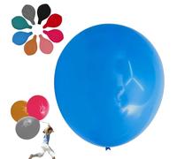 Ancuioyz 8 Pcs Ballons Géants, Ballons Colorés, En Latex Surdimensionnés Pour Anniversaire, Mariage, Halloween, Noël, Evénements Fête Décorationss (B)