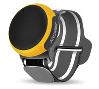 ANCwear Enceinte Bluetooth Portable Multifonction à Porter (Poignet, Clip Vêtements, Accrocher), Microphone Intégré, Étanche IPX6, Idéale pour Course à Pied, Randonnée et Sports en Plein Air