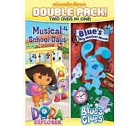 and Blue's Clues Double Feature: Dora School Days AndBlue's Big Musical Movie