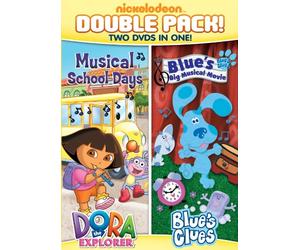 and Blue's Clues Double Feature: Dora School Days AndBlue's Big Musical Movie