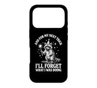 and for My Next Trick I'll Forget What I Was Doing Raton Laveur Coque pour iPhone 17 Pro