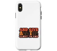 and Give All The Glory to God for Basketball Sport Lovers Coque pour iPhone X/XS