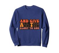 and Give All The Glory to God for Basketball Sport Lovers Sweatshirt