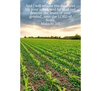 And I will rebuke the devourer for your sakes, and he shall not destroy the fruits of your ground...says the LORD of hosts. Malachi 3:11 - Daily Journal
