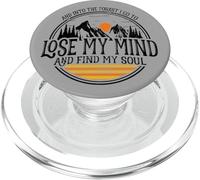 and Into The Forest I Go to Lose My Mind and Find My Soul PopSockets PopGrip pour MagSafe