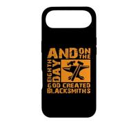and on The Eighth Day God Created Blacksmiths Forgeron Coque pour iPhone Air