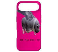 and Pigs Might Fly Citation Sarcastique drôle fantaisiste Coque pour iPhone Air