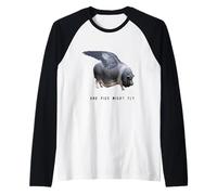 and Pigs Might Fly Citation Sarcastique drôle fantaisiste Manche Raglan
