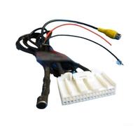 and Play Câble de caméra arrière avec microphone intégré pour écran de navigation CD DA Nissan 2016 2017 2018