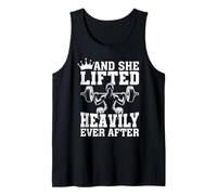 and She Lifted Heavily Ever After Workout Débardeur