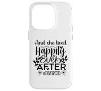 and She Lived Happily Ever After Divorced in My Divorced Era Coque pour iPhone 14 Pro