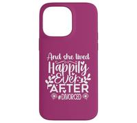 and She Lived Happily Ever After Divorced in My Divorced Era Coque pour iPhone 14 Pro Max