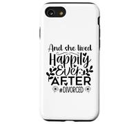and She Lived Happily Ever After Divorced in My Divorced Era Coque pour iPhone SE (2020) / 7/8