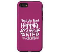 and She Lived Happily Ever After Divorced in My Divorced Era Coque pour iPhone SE (2020) / 7/8