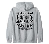 and She Lived Happily Ever After Divorced in My Divorced Era Sweat à Capuche