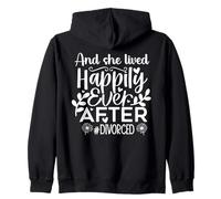 and She Lived Happily Ever After Divorced in My Divorced Era Sweat à Capuche