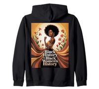 and Still I Rise Melanin Black History Race Justice Women Sweat à Capuche