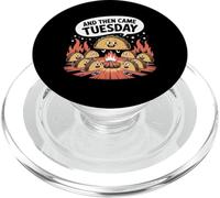 and Then Came Tuesday Taco Craving Food Jokes - PopSockets PopGrip pour MagSafe
